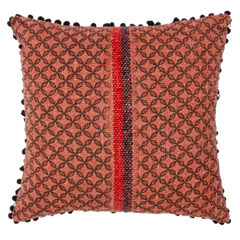 Khadi Cushion Cover - Terracotta