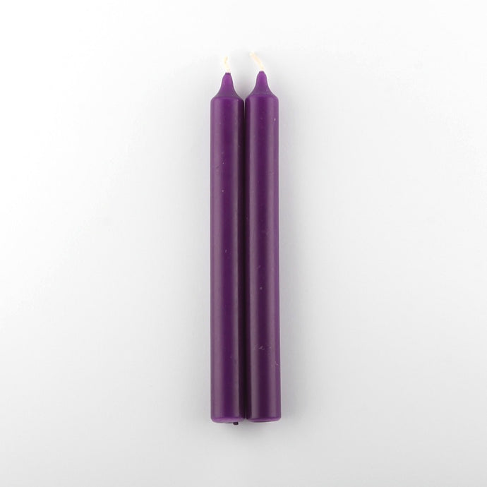Dinner Candles - Bright Purple