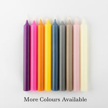 Load image into Gallery viewer, Dinner candles in various colours