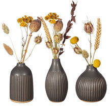 Load image into Gallery viewer, Black Bud Vases