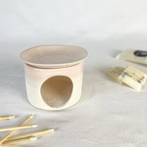 Luxury Wax Melt Burner Hamper - Pink Glaze